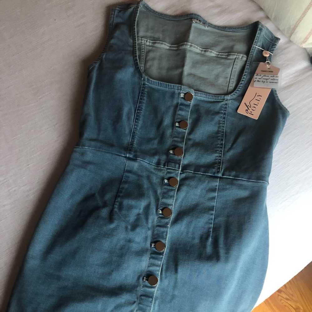 Denim Mini Dress